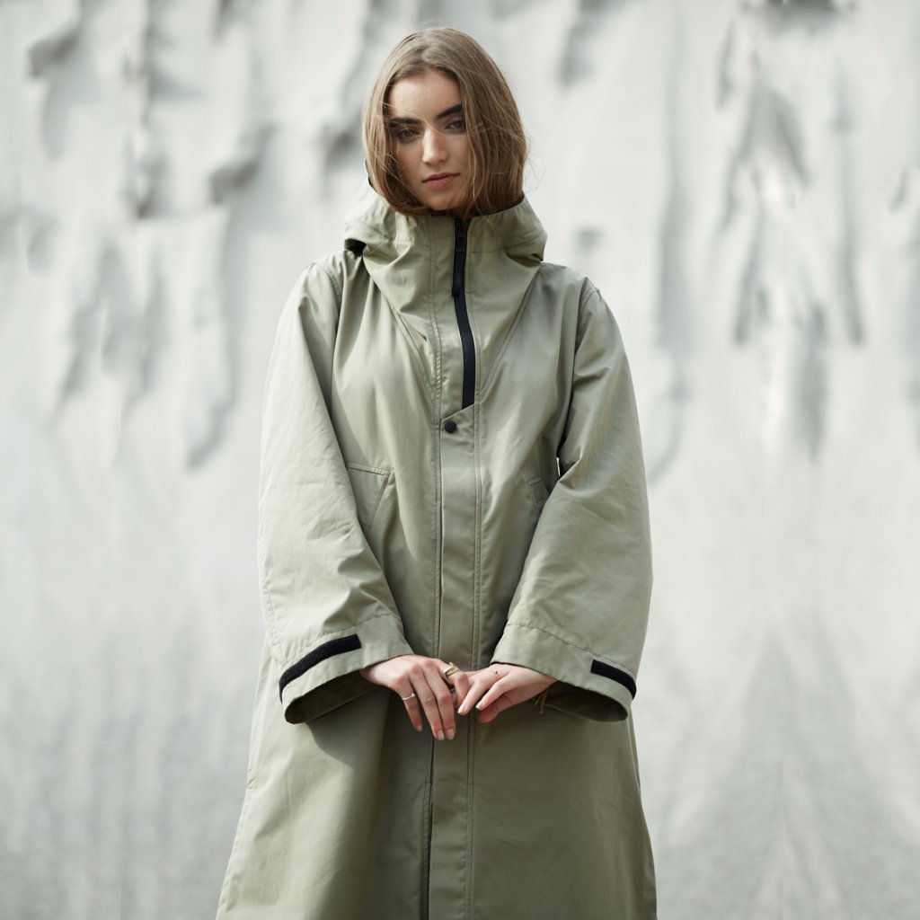 Ventile unisex long parka – earth - SEGRA.SEGRA Ventile unisex long parka – earth - SEGRA.SEGRA