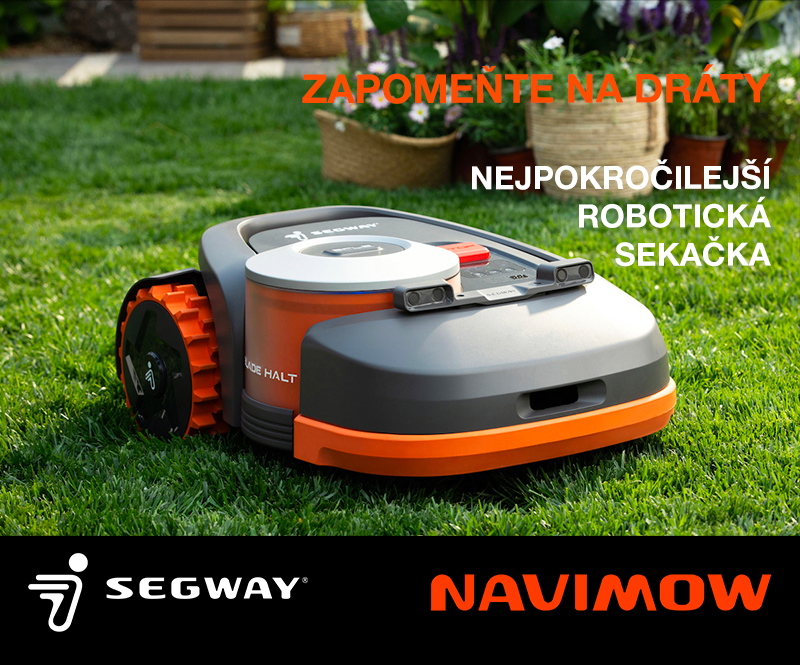 Segway Navimow robotická sekačka