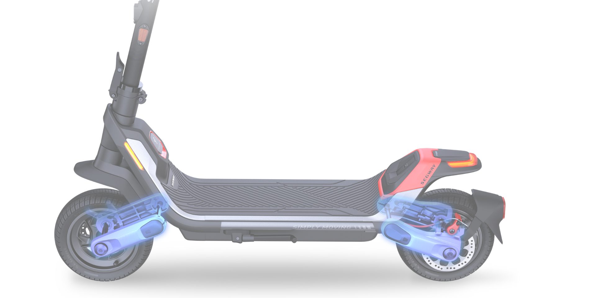 Segway-KickScooter-P100SE_Dual-arm-suspension1