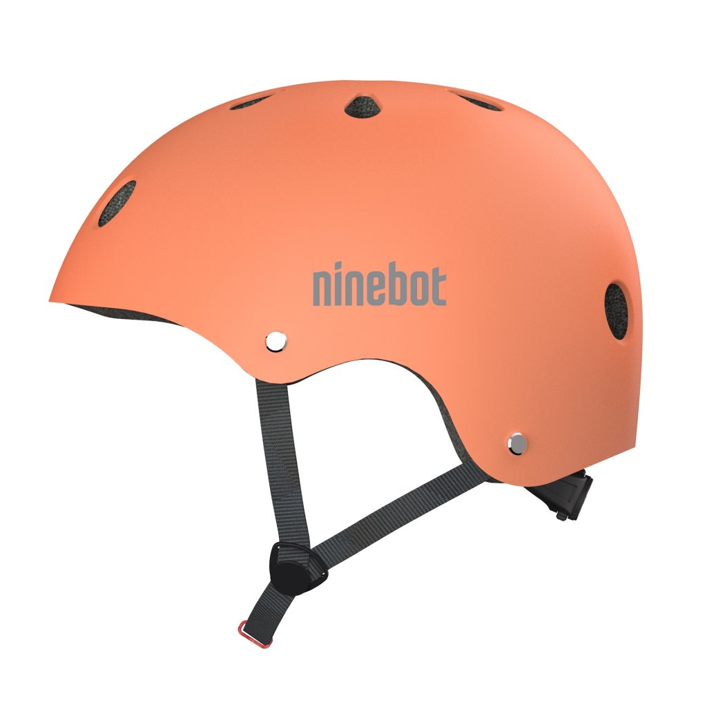 Ninebot Orange helmet side