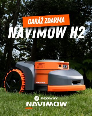 🏡 Ke každému modelu Navimow H2 nyní získáte garáž zdarma. Dopřejte své robotické sekačce ještě lepší ochranu před sluncem,...