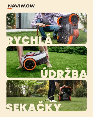 🔧 Údržba robotické sekačky nemusí zabrat hodiny. Pravidelná údržba sekačky Navimow je rychlá, jednoduchá a pomůže udržet...