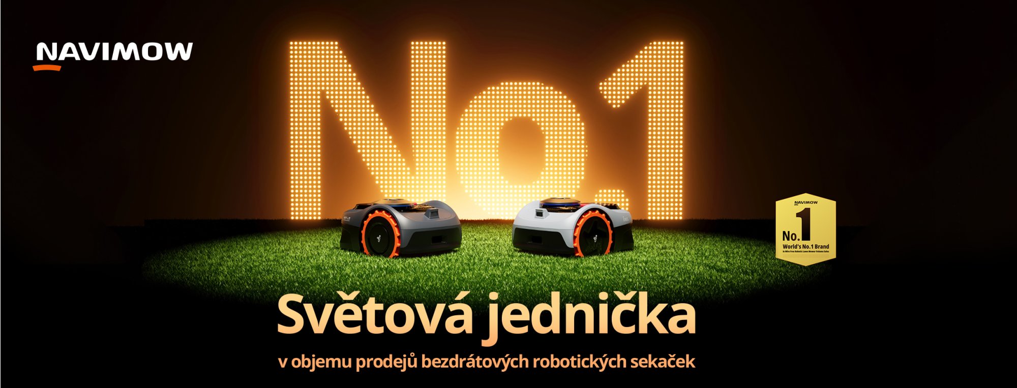Euromonitor potvrdil Segway Navimow jako lídra trhu bezdrátových robotických sekaček