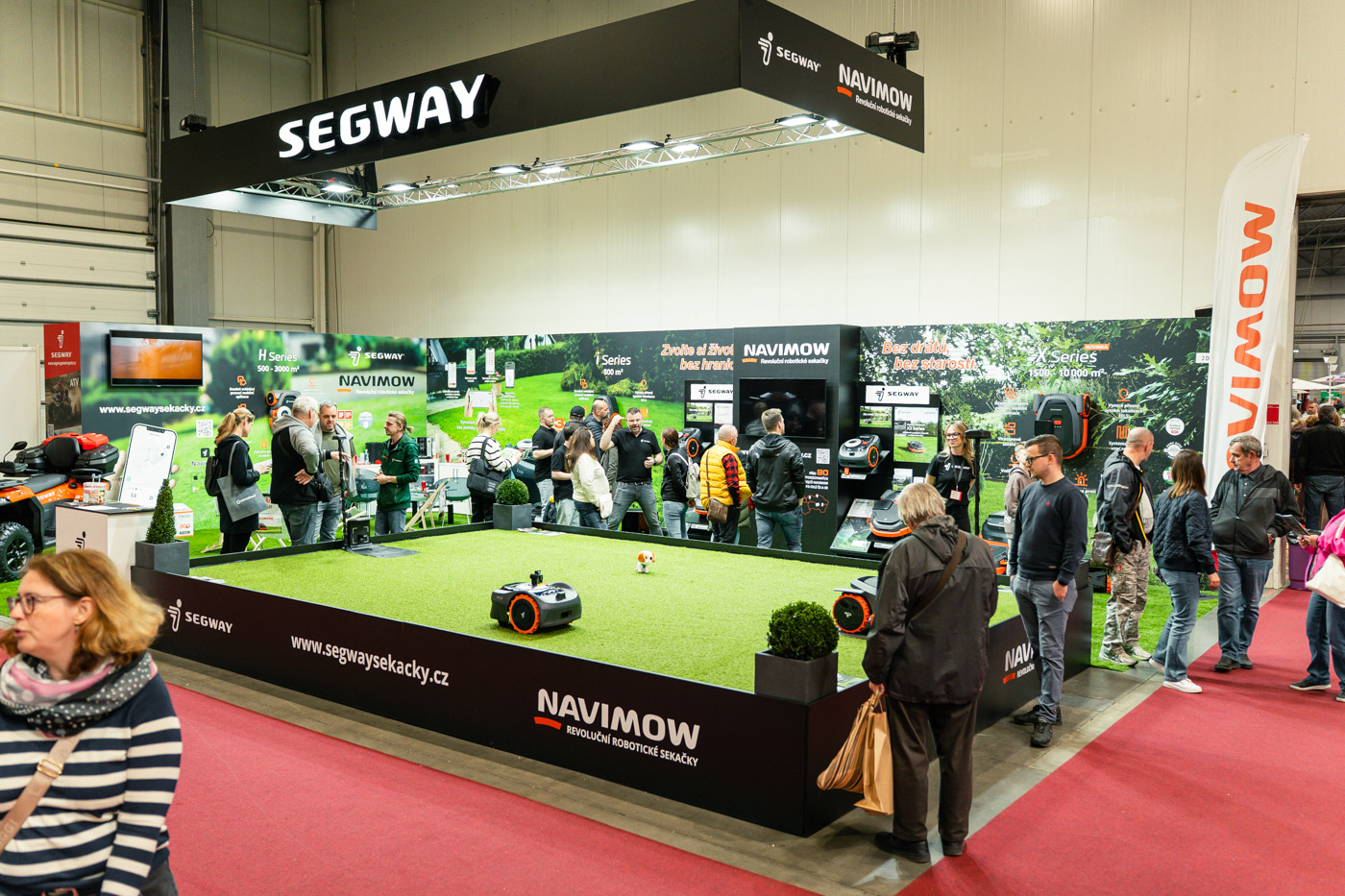 Segway Navimow zaujal na For Garden 2025. Představili jsme revoluční novinku – řadu X!