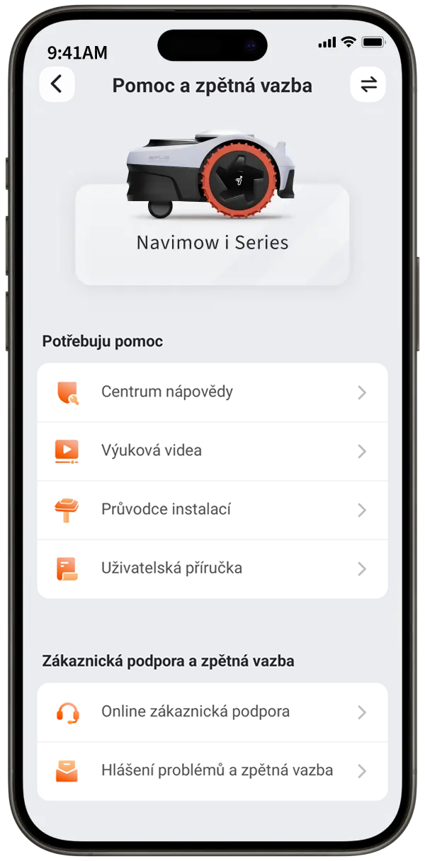 In-app Live Chat Support