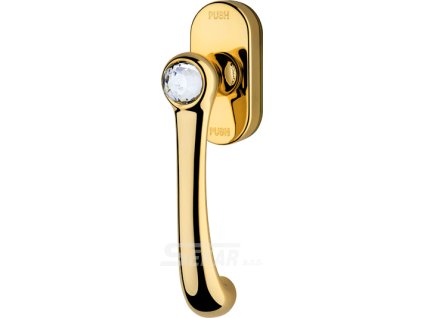 Okenní klika IDEA Crystal Swarovski 871DK eurookno