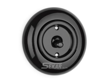 kippschalter wechsel rundeabdeckung porzellan schwarz thpg