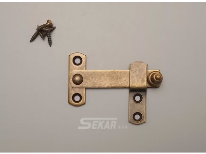 dverni zapadka 80x46 antik mosaz 7232