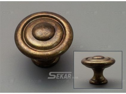 24406.03001.03 rustikální úchytka knopka