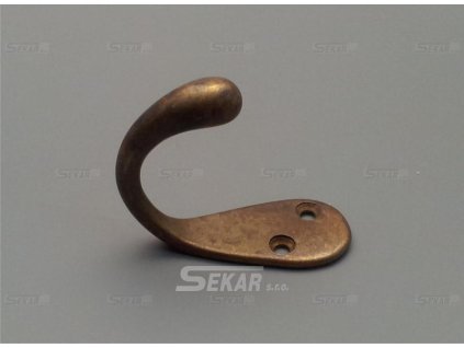 věšák mosazná patina 43003.05200.03