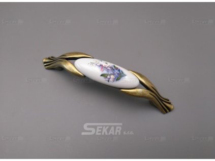 M95K0965P.09 porcelánová úchytka 96mm