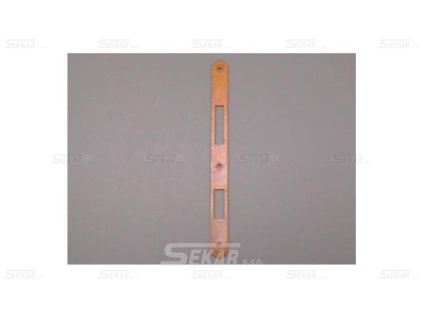 protiplech zámku rovný bronz matný F20