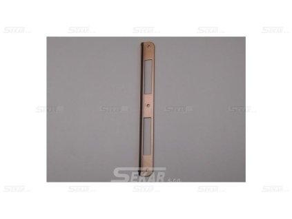 protiplech zámku lomený bronz matný F18