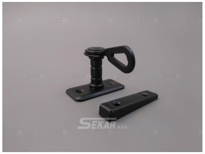 Obrtlík okenní mod.12  černý 25mm