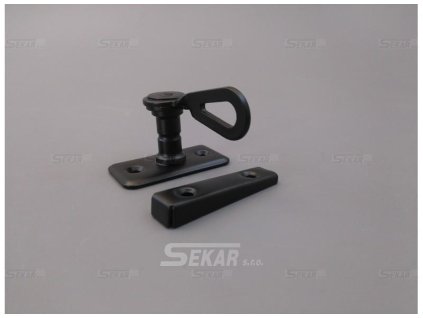 Obrtlík okenní mod.12  černý 20mm