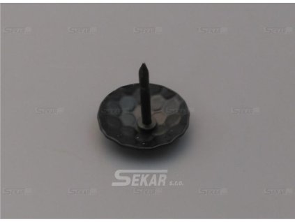 Hřeb ozdobný tepaný 25mm černý