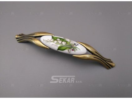 M94K12869.09 úchytka s porcelánem 128mm