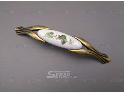 M94K12867.09 úchytka s porcelánem 128mm