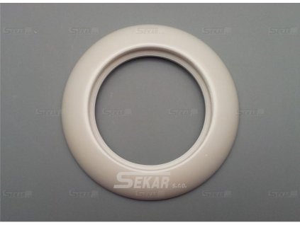 Porcelánový rámeček DATA/TV/SAT kulatý