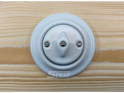 Spínač otočný DECENTO č.7 bílý 3560K-C07345