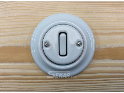Spínač kolébkový DECENTO č.7 bílý 3559K-C07345