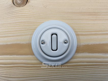 Spínač kolébkový DECENTO č.6 bílý 3559K-C06345