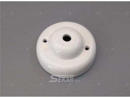 CA15 kryt závěsu stropní bílý porcelán