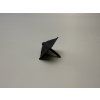Ozdobný hřeb narářecí pyramida 30x30mm černý mod.6