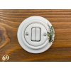 Spínač kolébkový DECENTO č.5 dekor. 3559K-C05345