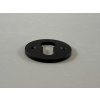 Rozeta kulatá černá PZ průměr 50x4mm