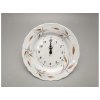 Porcelánové hodiny talíř 27cm dekorované