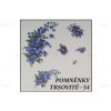 Dekor porcelánu 54 Pomněnky trs
