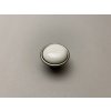 Úchytka knopek kov + porcelán 35mm  24316P03500