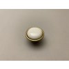Úchytka knopek kov + porcelán 35mm  24316P03500