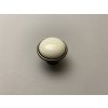 Úchytka knopek kov + porcelán 40mm  24316P04000