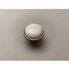 Úchytka knopek kov + porcelán 40mm  24316P04000
