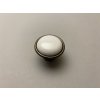Úchytka knopek kov + porcelán 40mm  24316P04000
