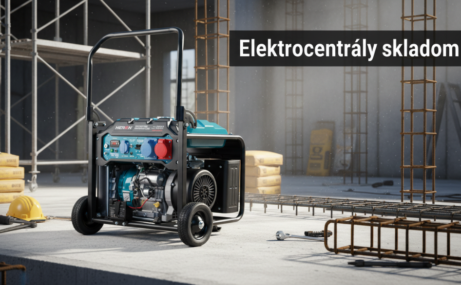 Elektrocentrály skladom