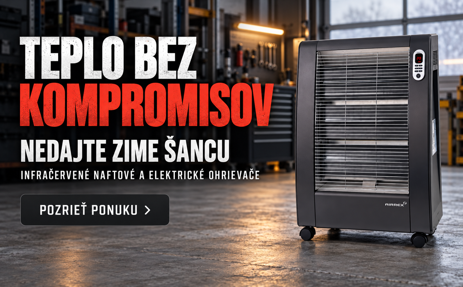 Infračervené ohrievače
