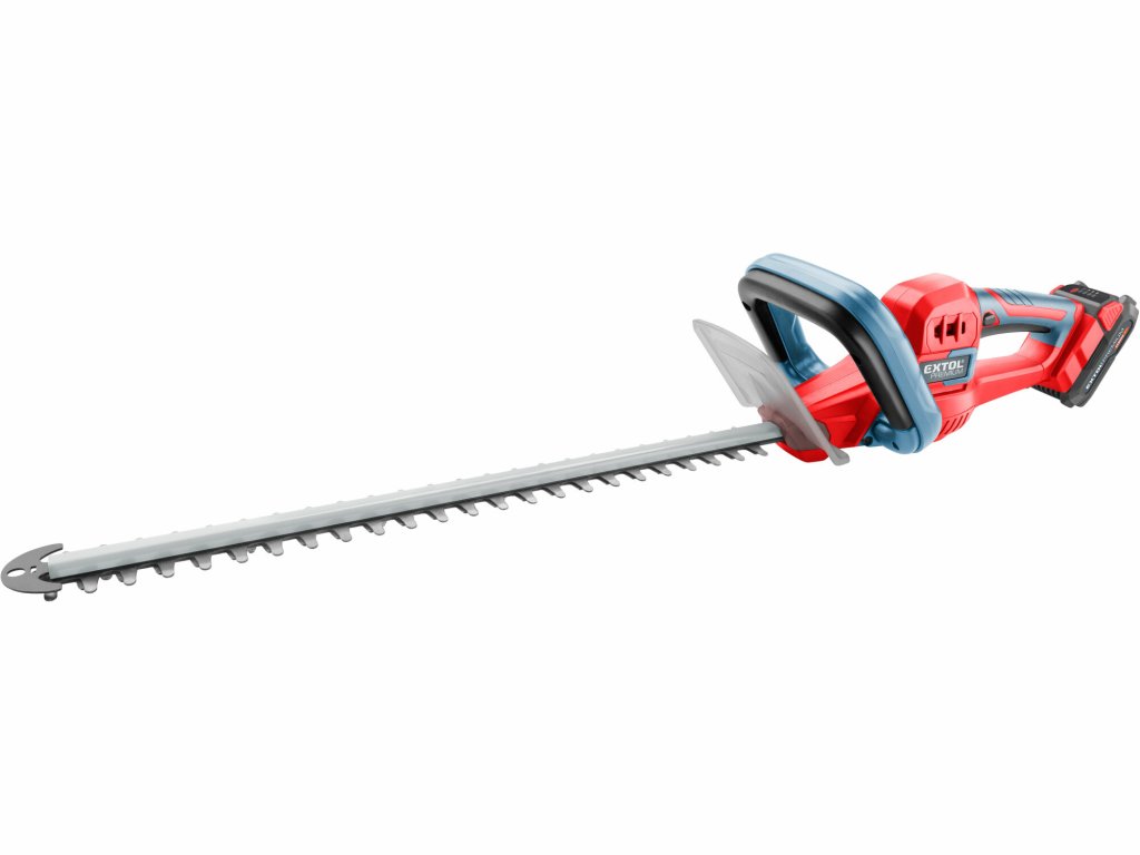 12411 noznice na zivy plot akumulatorove garden 20v 2ah lista 510mm extol premium