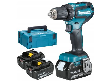 MAKITA DDF485RF3J AKU SKRUTKOVAČ 50Nm 18V