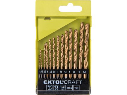 2778 vrtaky do kovu hss tin 13 dielna sada pr 1 5 6 5mm