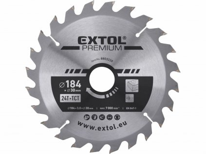 4029 kotuc pilovy s sk platkami o184x3 2x30mm 24z extol premium