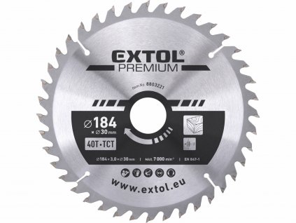 4032 kotuc pilovy s sk platkami o184x3 2x30mm 40z extol premium