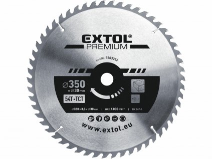 4167 kotuc pilovy s sk platkami o350x3 5x30mm 54z extol premium