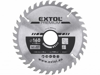 4635 kotuc pilovy s sk platkami o160x2 8x30mm 36z extol premium