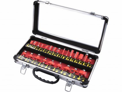 5433 profilove frezy hss s sk platkami 24 dielna sada hlinikovy kufor extol premium