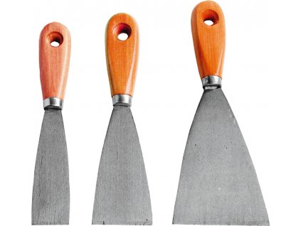 5478 spachtle drevena rukovat 3 dielna sada 30 50 80mm