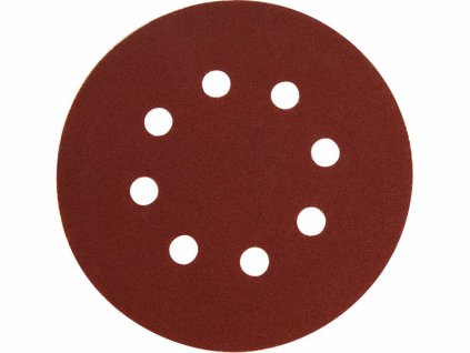 7587 papier brusny na s zips o125mm s otvormi p60 10ks extol premium