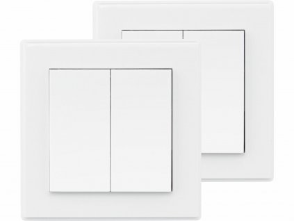 8415 vypinac nasteny dvojity na dialkove ovladanie zasuviek a objimok 2ks extol light